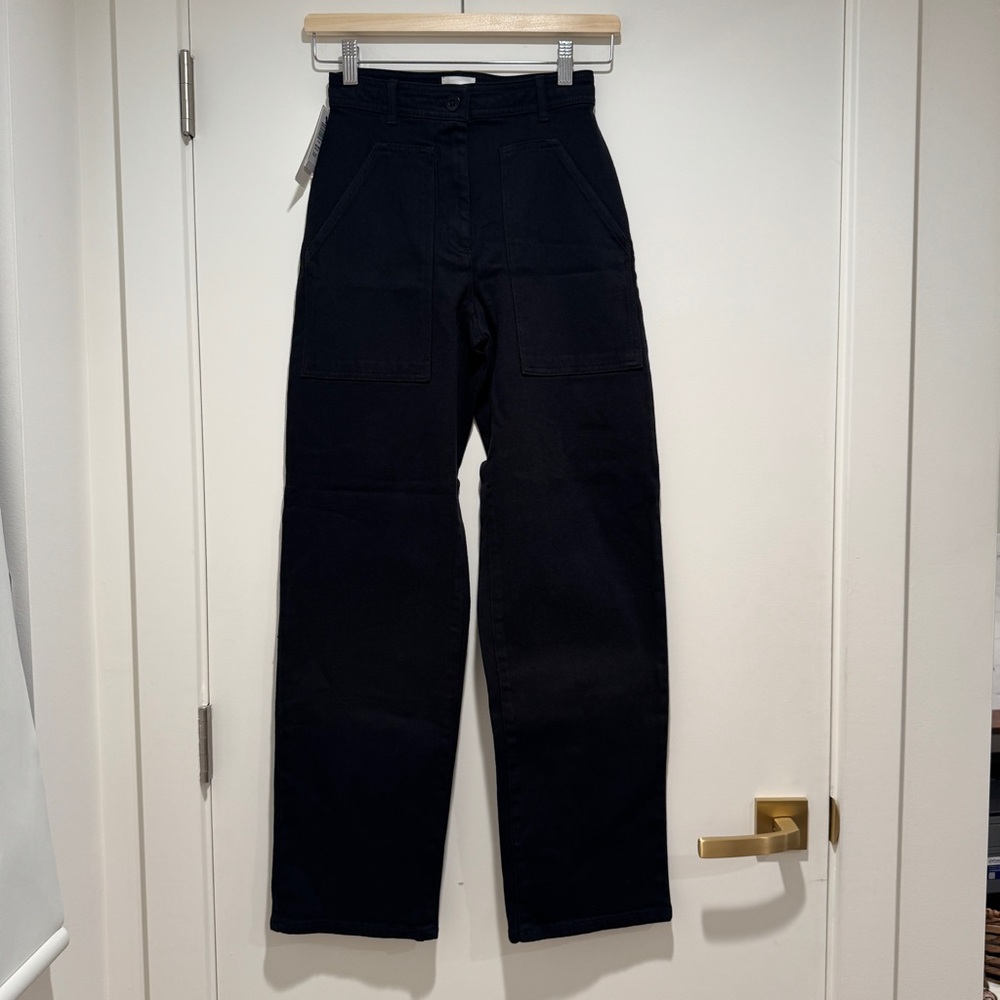 Aritzia TNA modern utility pants in black WITH TAGS